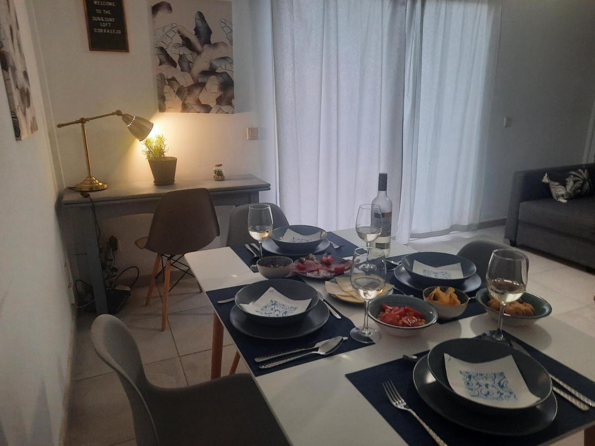 Sun & Surf Loft, Near Main Street And Beach, Wifi Fiber, Winter Garden With Sea View Corralejo Luaran gambar